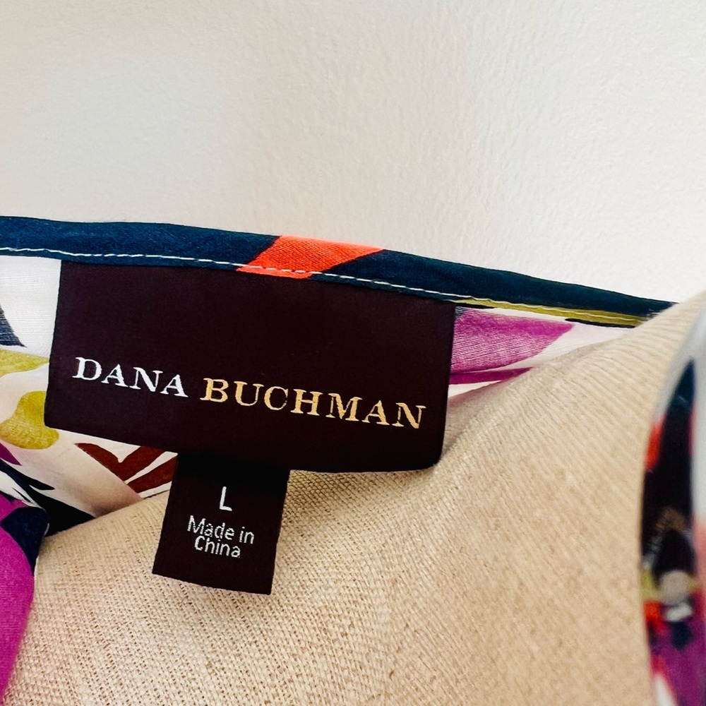 Multicolored Floral Print Open Front Tunic Swim C… - image 5